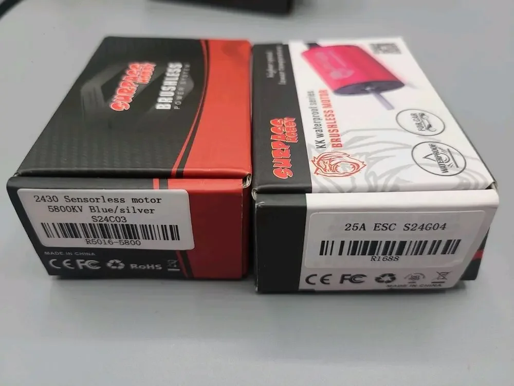 NEW Surpass Hobby RC brushless motor 2430 & 25A ESC for 1/16 1/18 2S vehicles